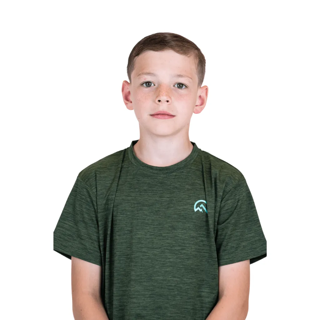 Flux Marl Panel T-Shirt Junior Windresistant outer shell