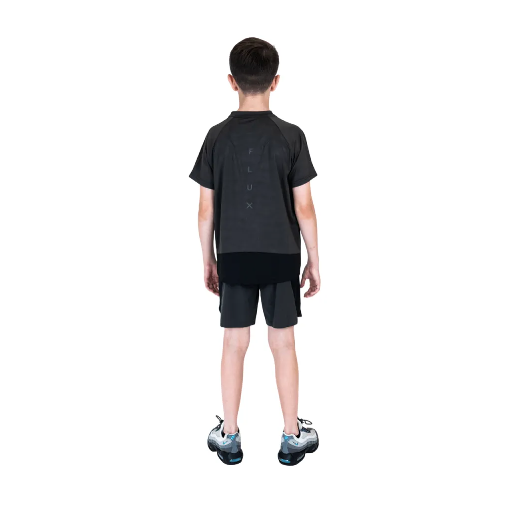 Flux Marl Panel T-Shirt Junior therapy