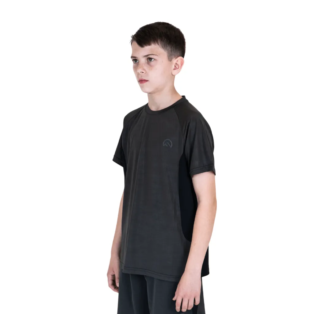 All-Purpose Gear Labeling Flux Marl Panel T-Shirt Junior