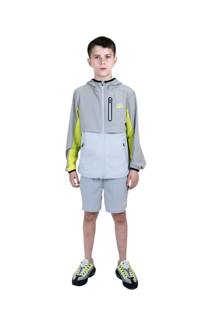 Flux Versatility Jacket Junior Body Mapping Engineering