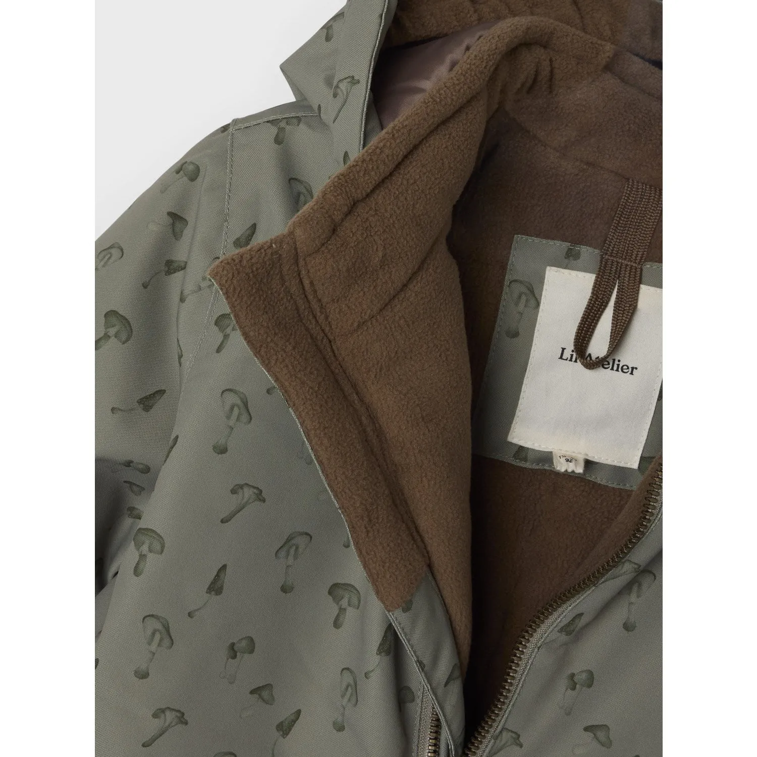 Warm-Layer Statement-Print Lil'Atelier Overland Trek Mushroom Nmmlasnow10 Snowsuit Aop Fo Lil