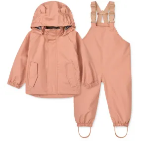 LIEWOOD Tuscany Rose Manu Rainwear Set Durable Comfort Late Season Outfit