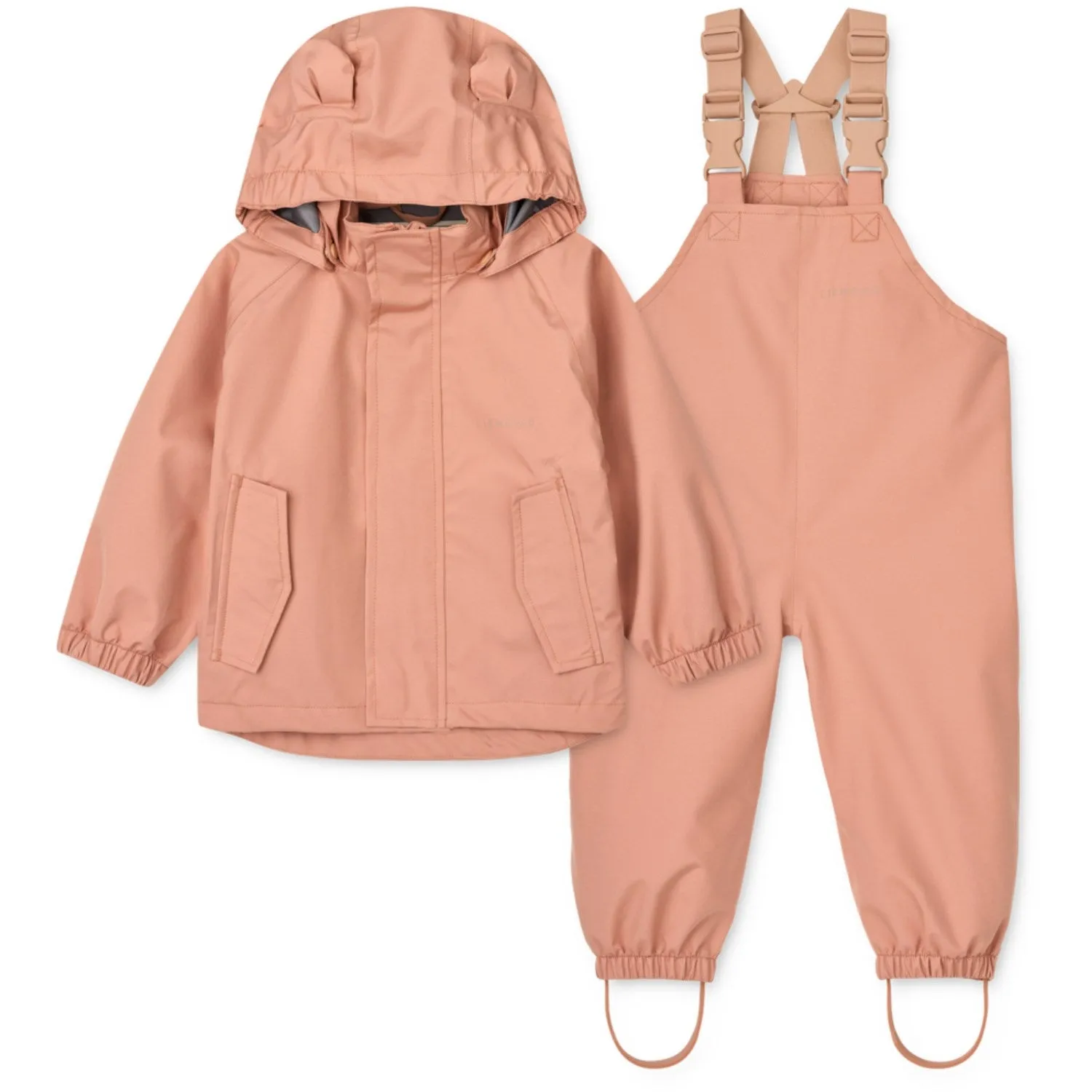 LIEWOOD Tuscany Rose Manu Rainwear Set Durable Comfort Late Season Outfit