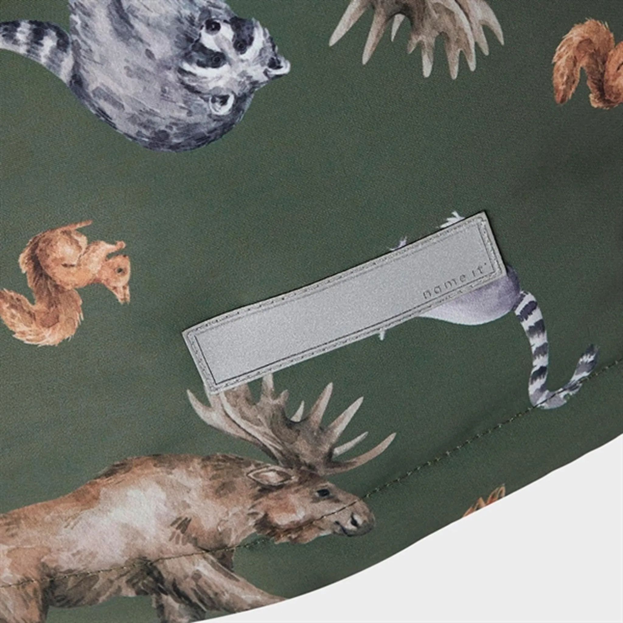 Celebrate Name it Beetle Snow Jacket Nordic Forest