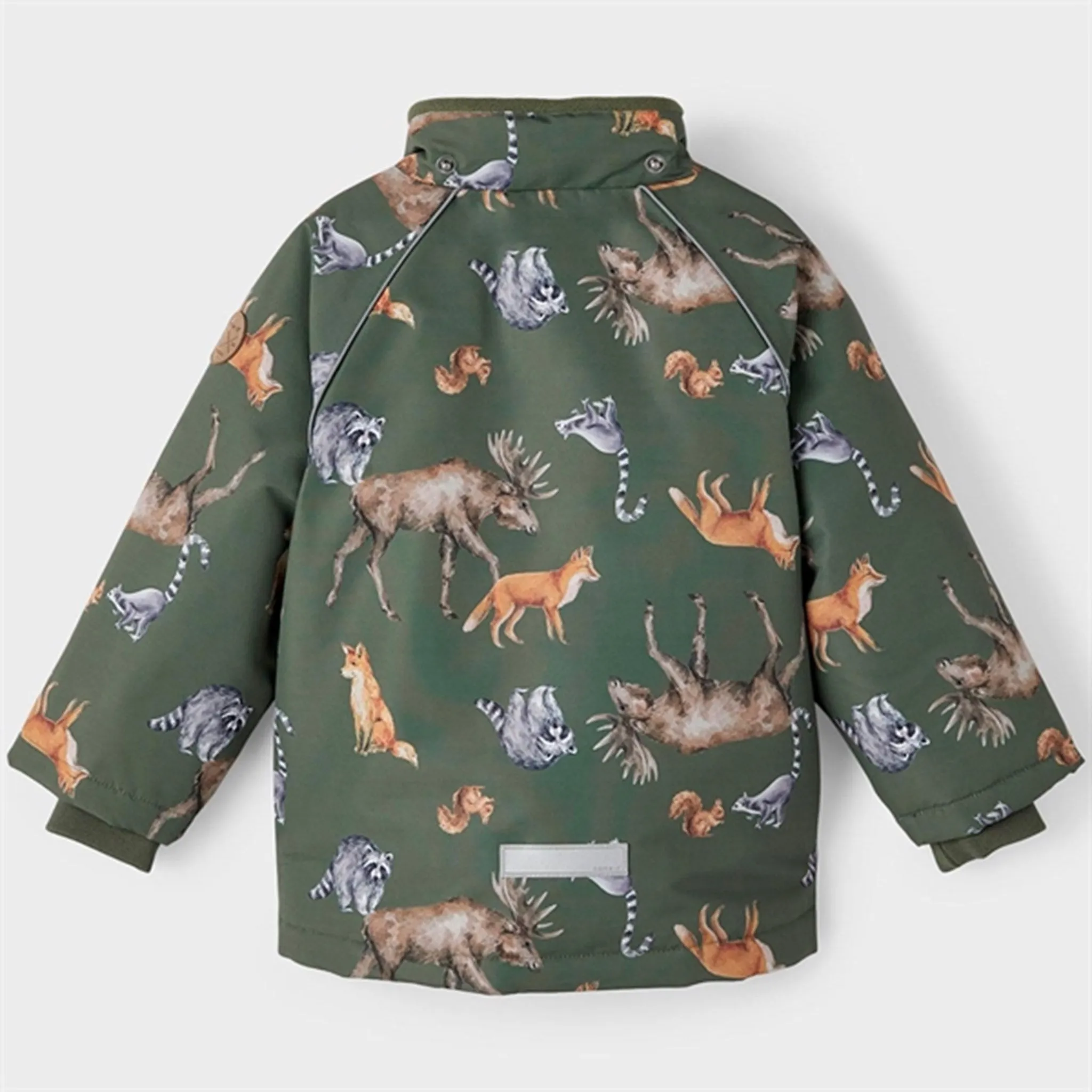 Name it Beetle Snow Jacket Nordic Forest Elderly