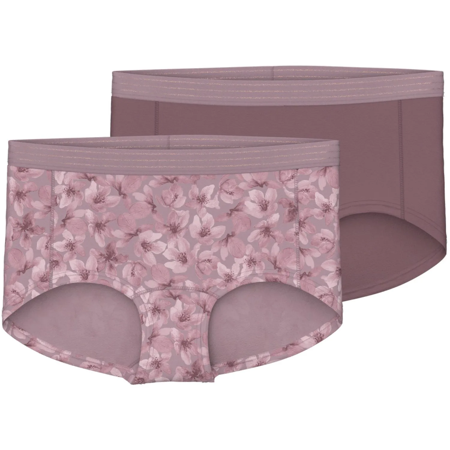 Name It Mauve Shadows Hipster 2-pack Mauve Flower Noos Fresh Touch