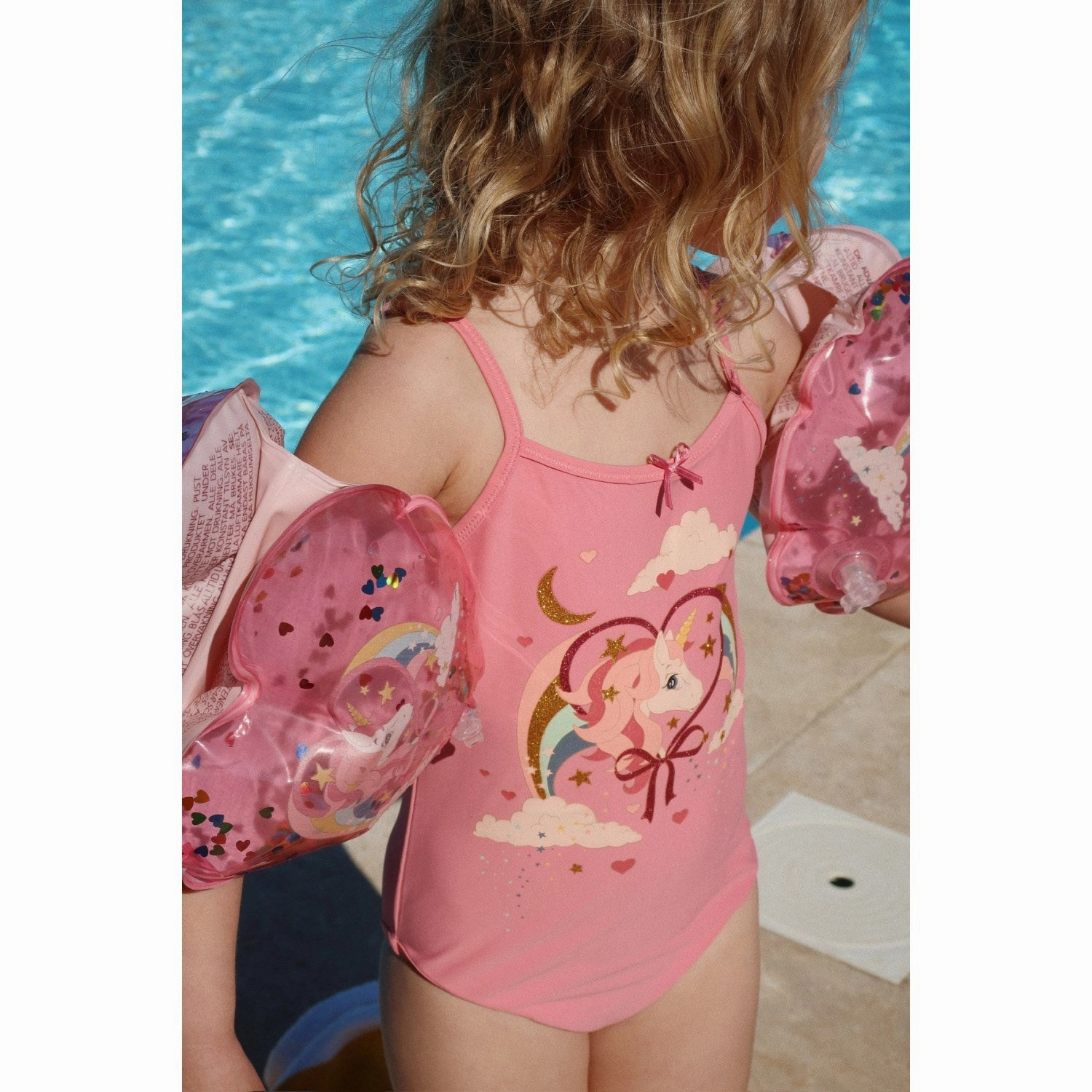 Modern-Silhouette Konges Sl?jd Flamingo Plume Riley Swimsuit Grs