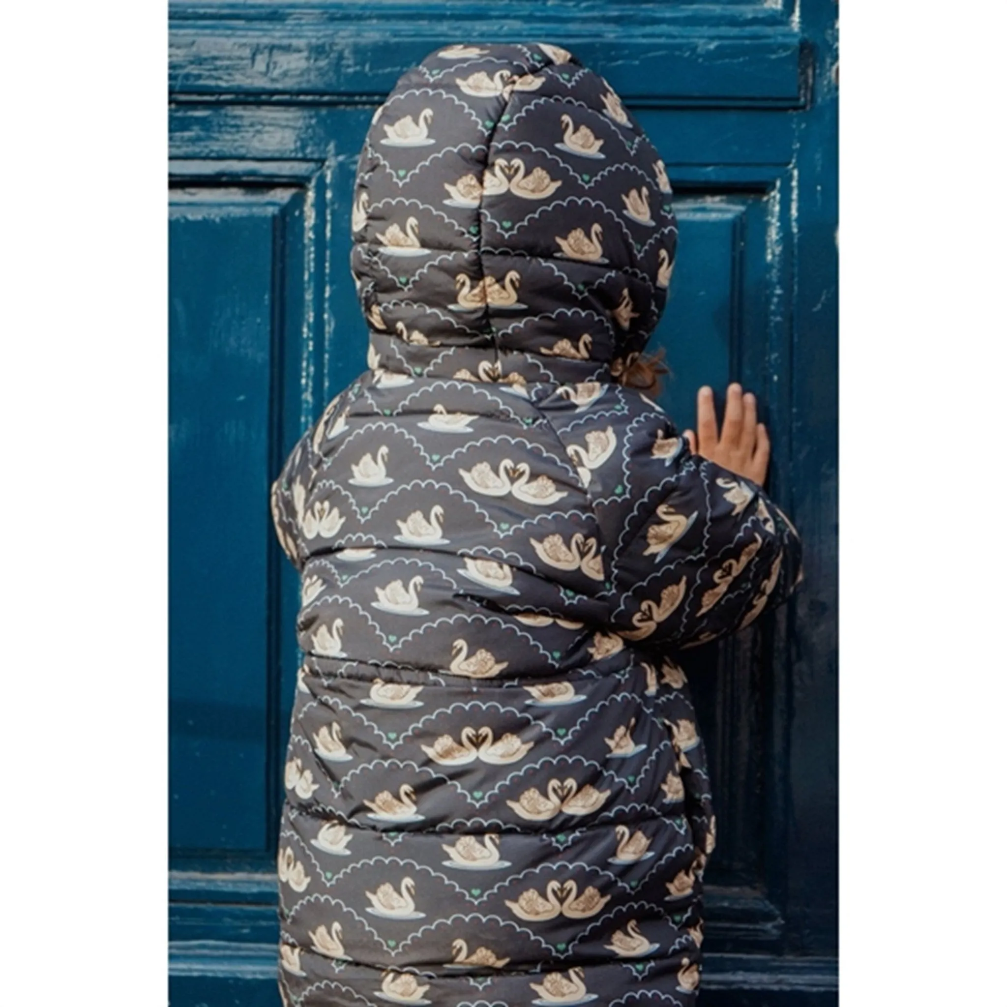 Lightweight-Comfort Konges Sl?jd Swan Eclipse Nuka Long Jacket