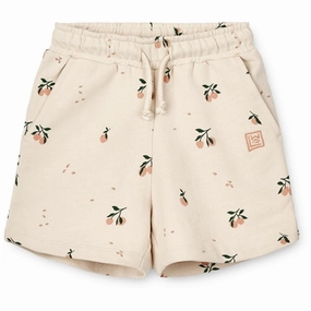 Bonded Seam Technology Liewood Peach/Sea Shell Gram Printed Sweat Shorts