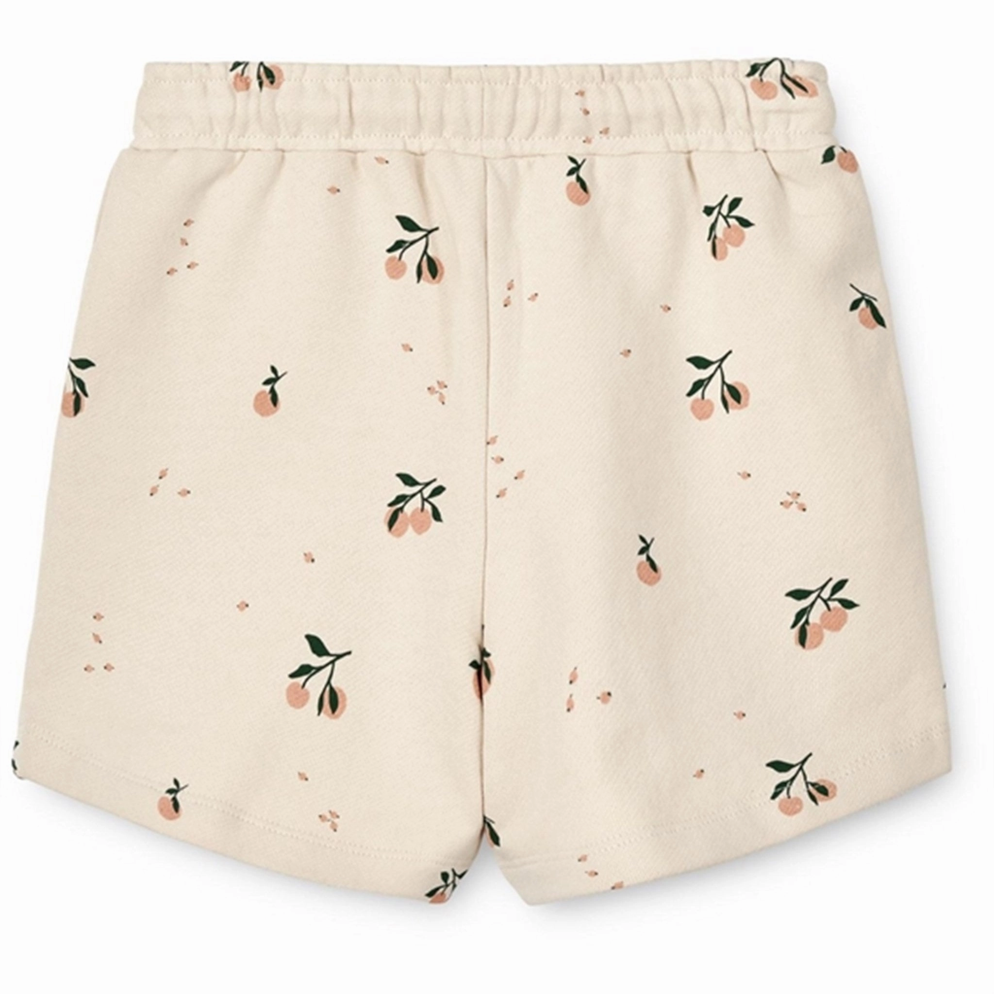 Unisex style loafers Liewood Peach/Sea Shell Gram Printed Sweat Shorts
