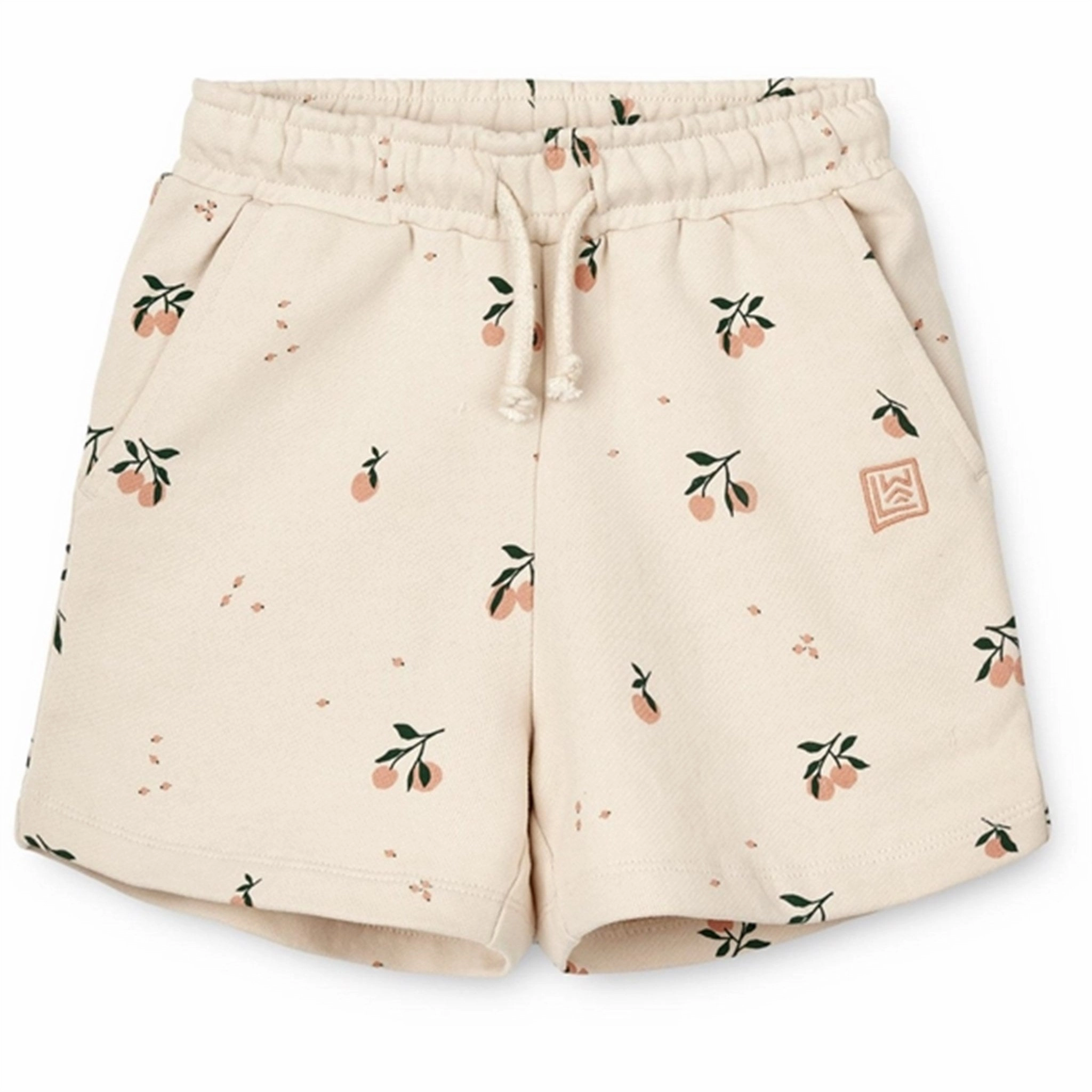 Bonded Seam Technology Liewood Peach/Sea Shell Gram Printed Sweat Shorts