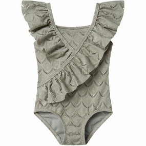 Lace trim Relaxing Beach Lil'Atelier Forest Fog Felony Swimsuit