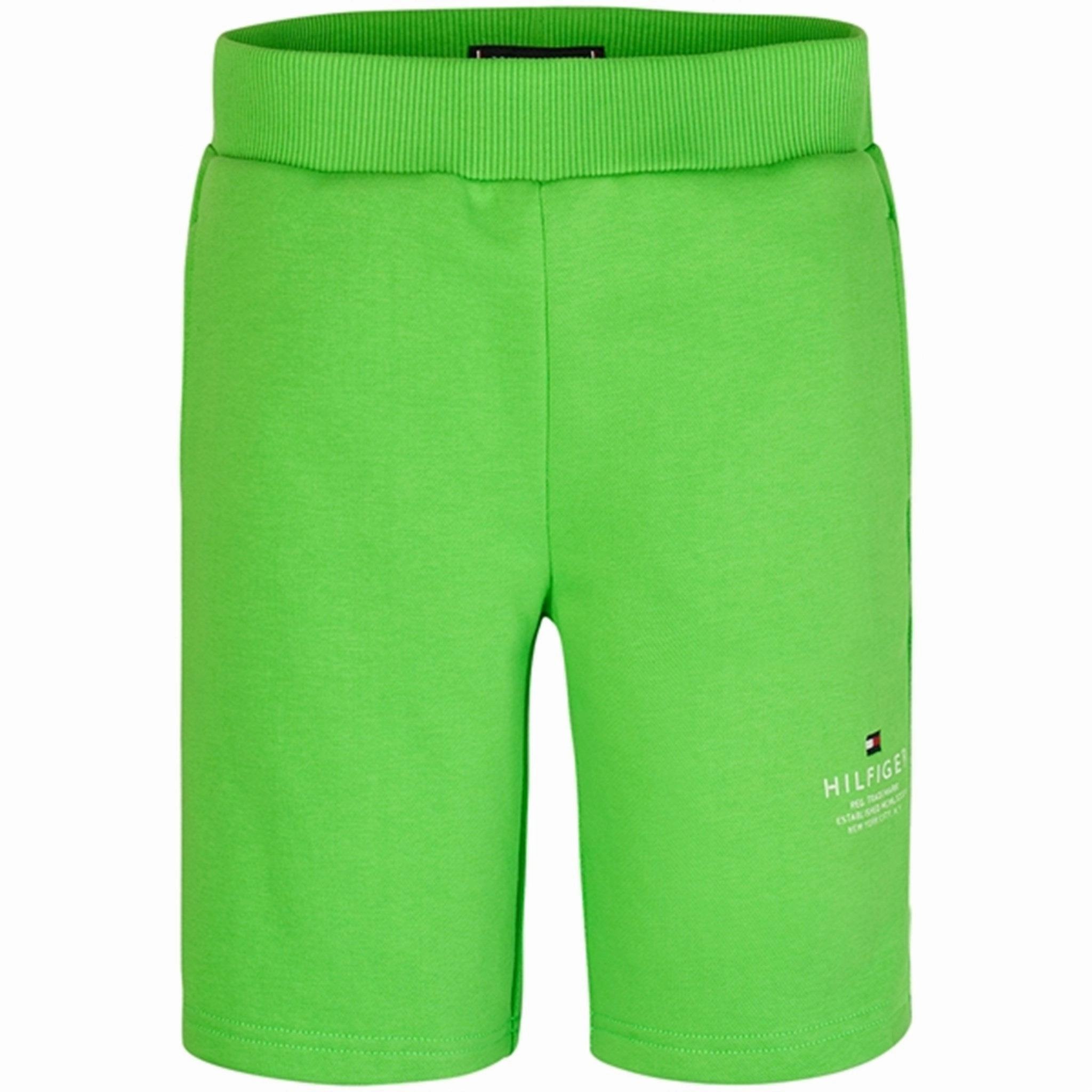 Tommy Hilfiger Logo Sweat Shorts Spring Lime bodysuit