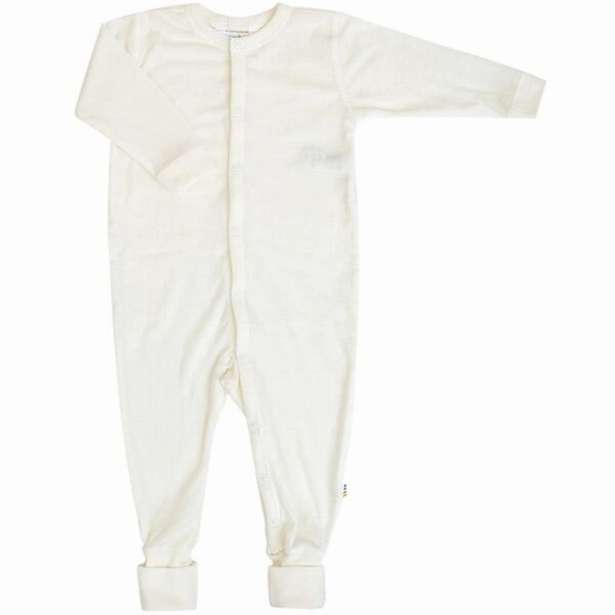 Night In Gear Bed Ready Joha Wool Rib Nature Nightsuit 2in1