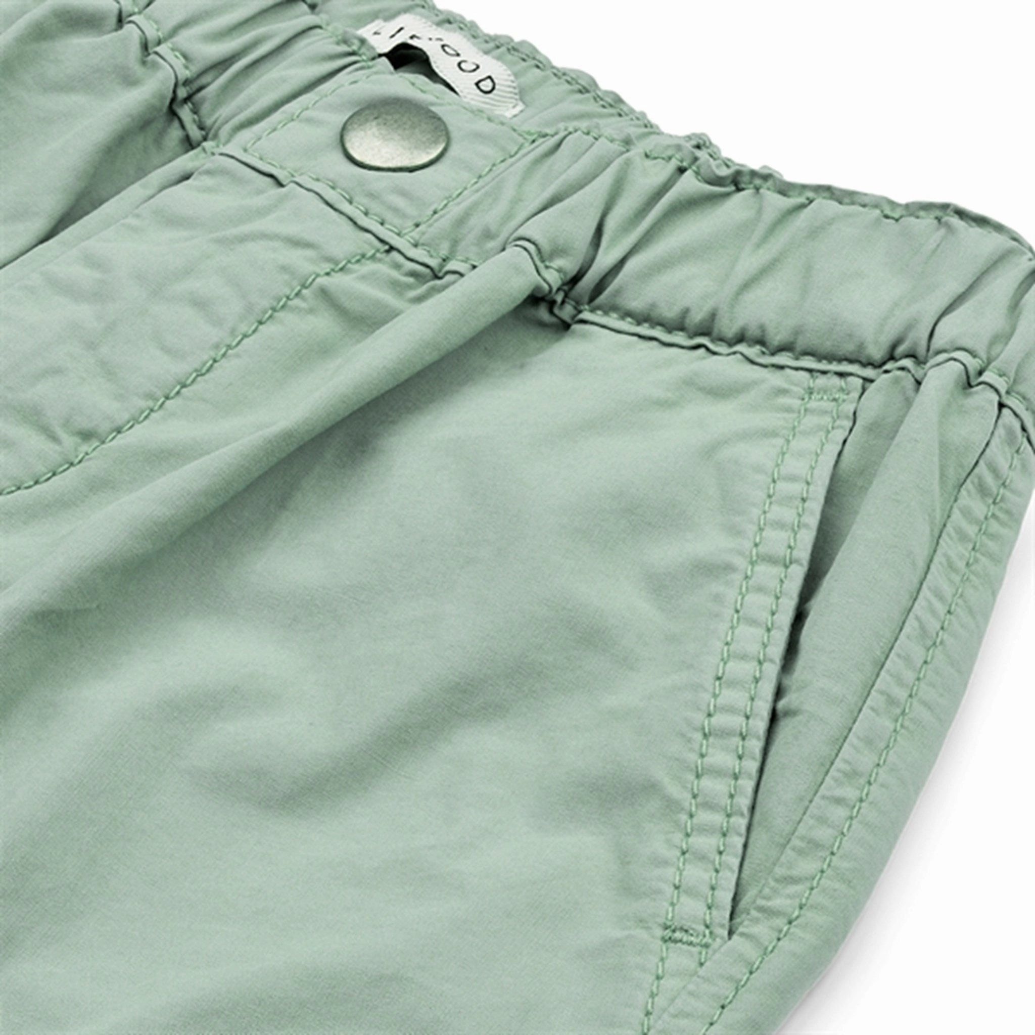 Liewood Monori Crispy Poplin Shorts Peppermint Double Layered Knees