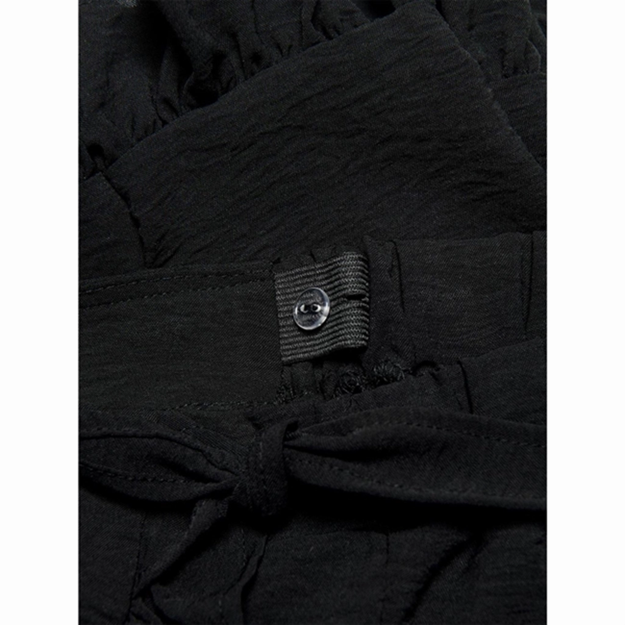 Kids ONLY Black Mette Wrap Skort Noos Wrinkle-Resistant plain shorts