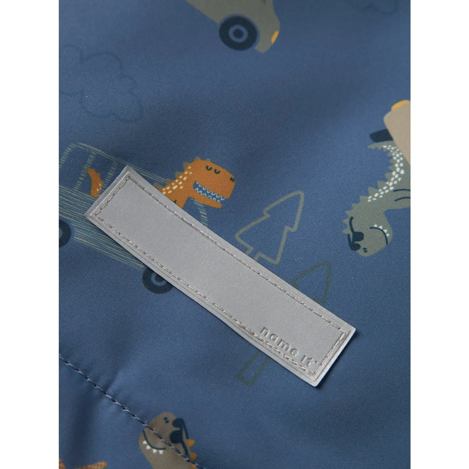 Purple Warm Layer Name It Vintage Indigo Dino Car Nmmmax Pa Jacket Aop Noos