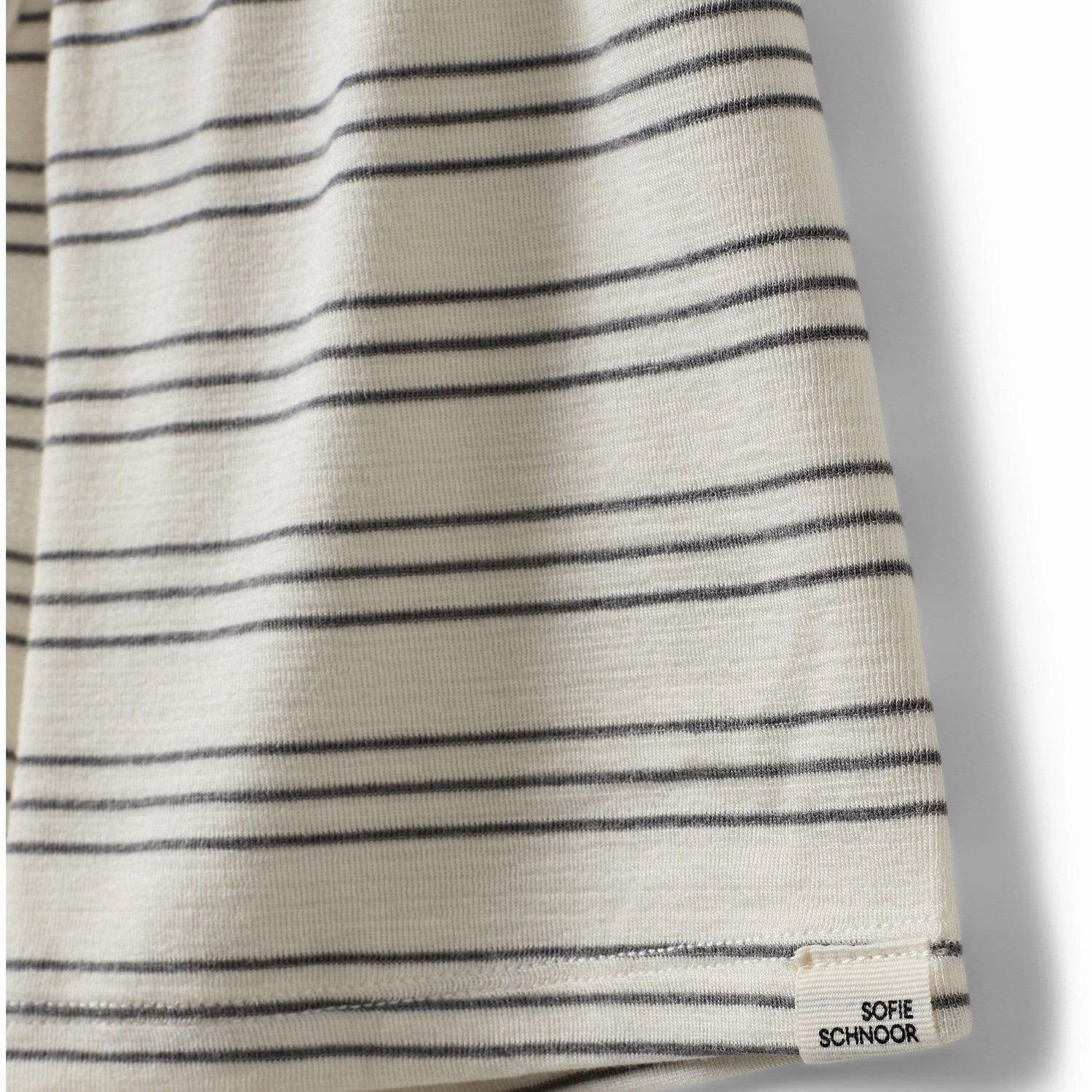 High-waisted City Shorts Sofie Schnoor Antique White W Blue Valdesb Shorts