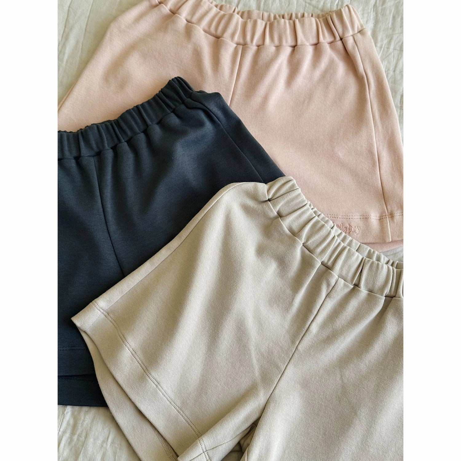 Lalaby Sui Shorts - Barely Pink All Day Movement Fit UPF Protection