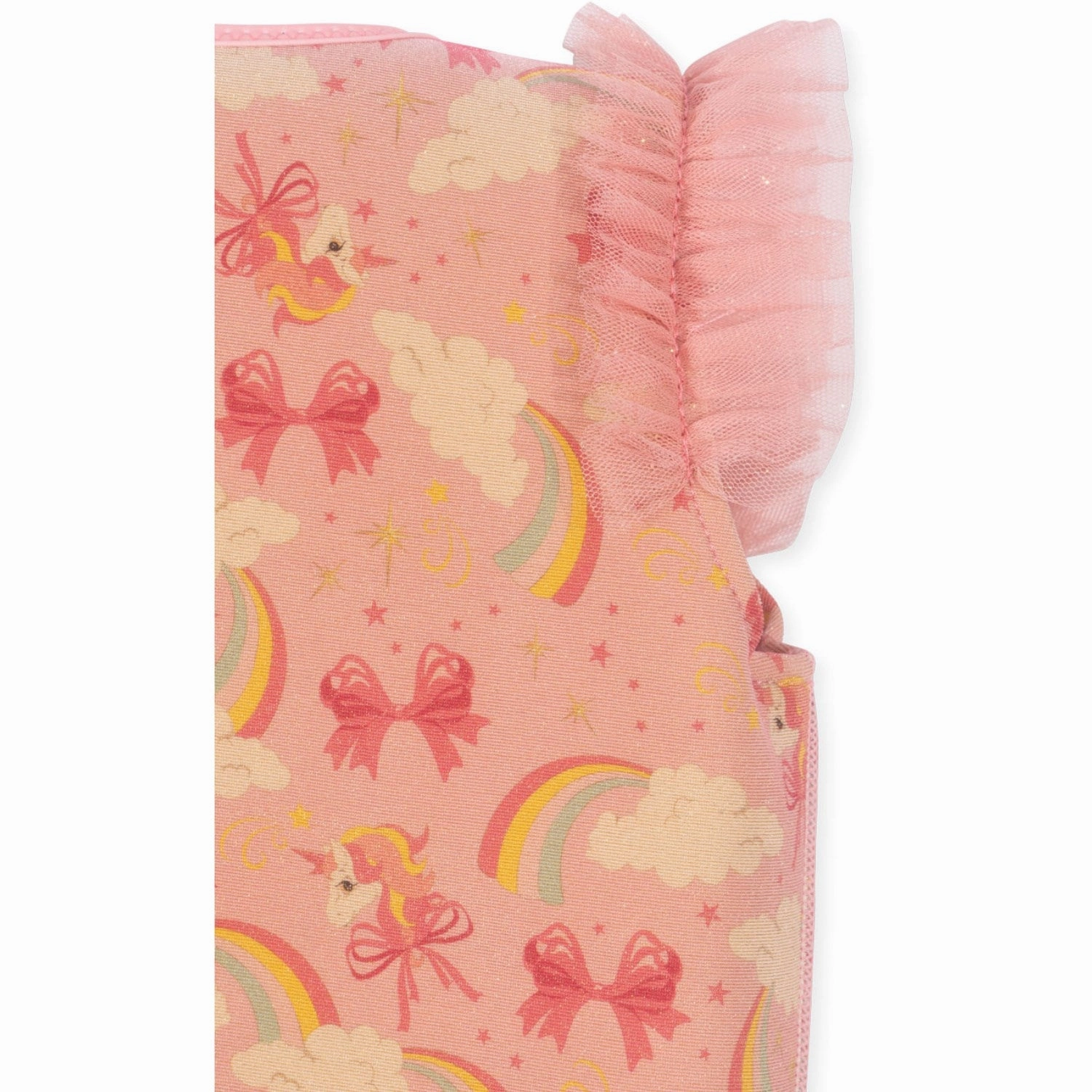 Ultra Flat Lock Stitching Reinforced Stitching Konges Sl?jd Rainbow Bow Amelia Life Vest