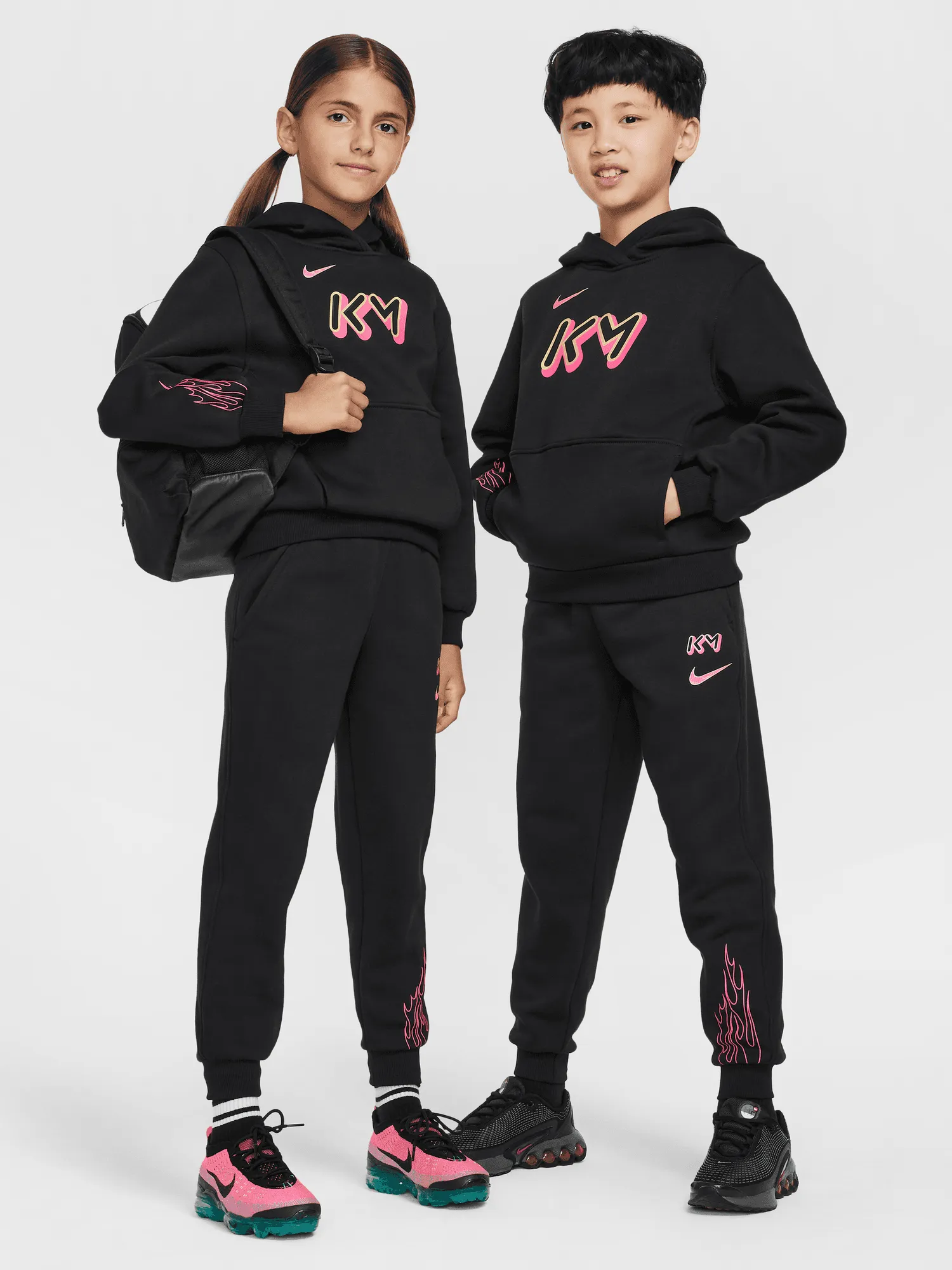 Kylian Mbapp?? Club Fleece Layered Ventilation System