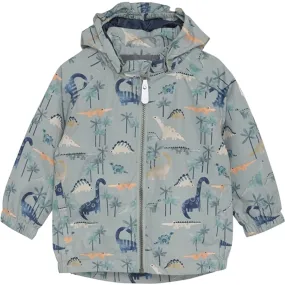 Color Kids Jacket AOP Iceberg Green Noise Free Movement