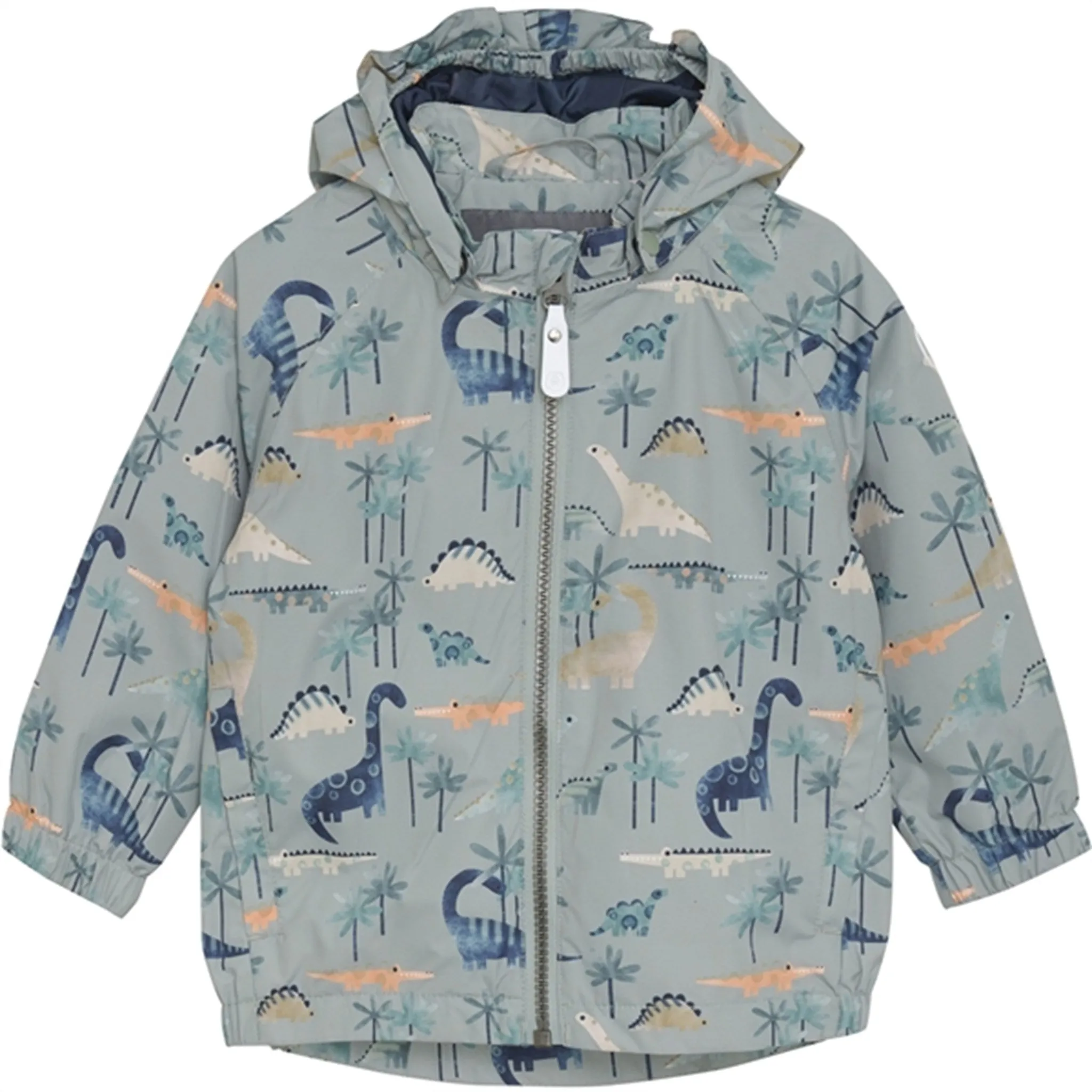 Color Kids Jacket AOP Iceberg Green Noise Free Movement