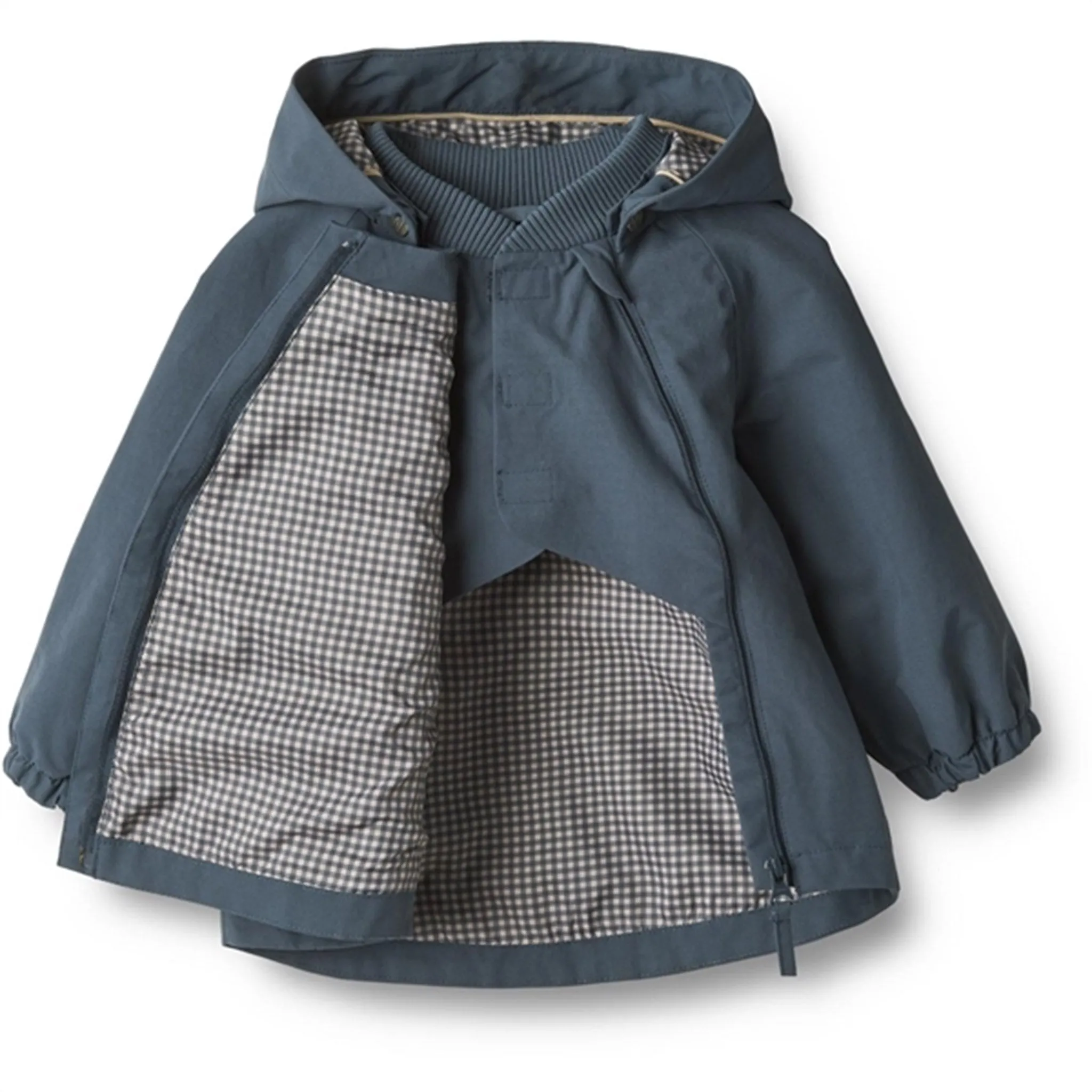 Round-neck Wheat Jacket Sveo Tech Blue Waves