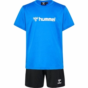 Hummel Nebulas Blue Polyesterag Shorts Set swimming suit alternative