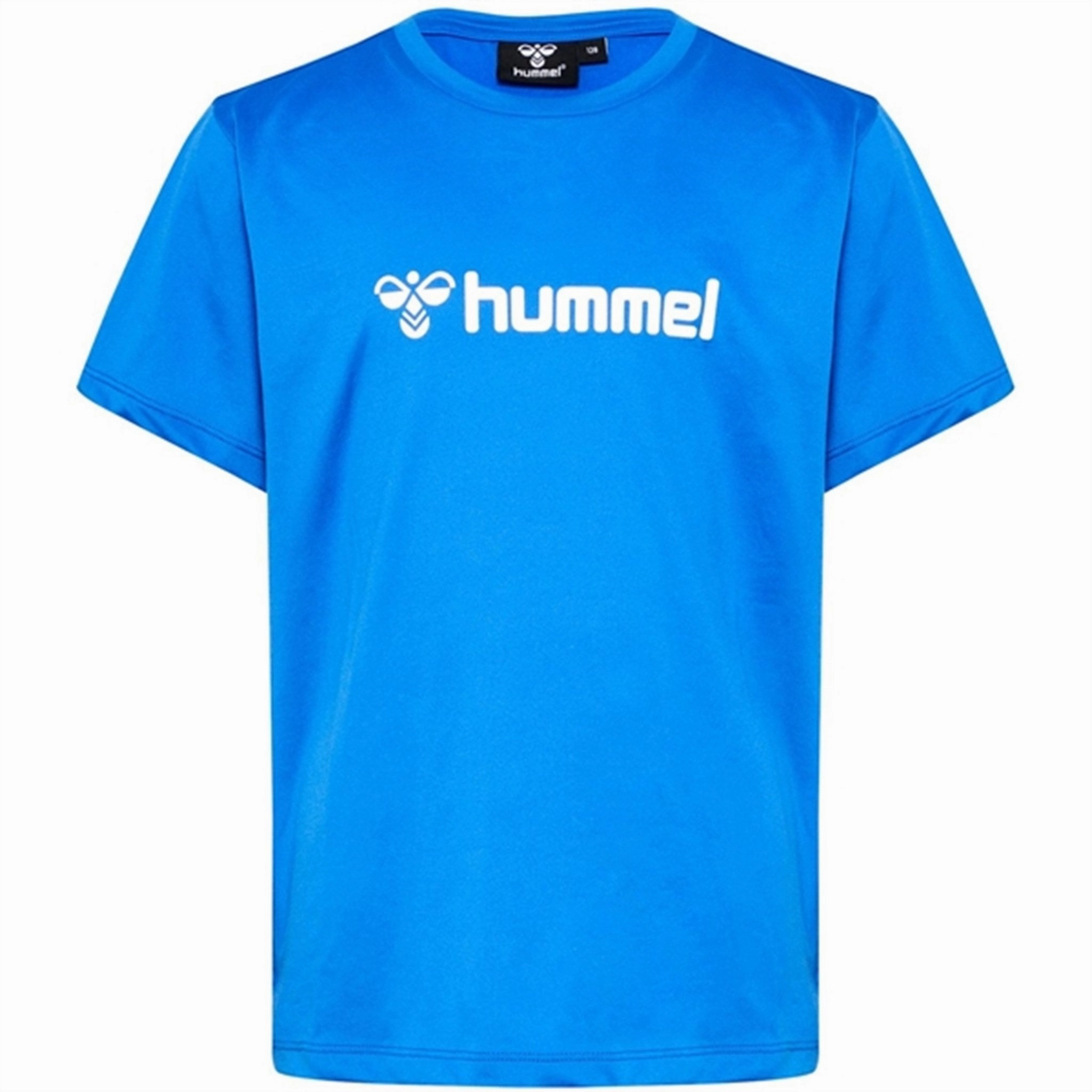 Hummel Nebulas Blue Polyesterag Shorts Set Comfortable Waistband UPF Sun Protection