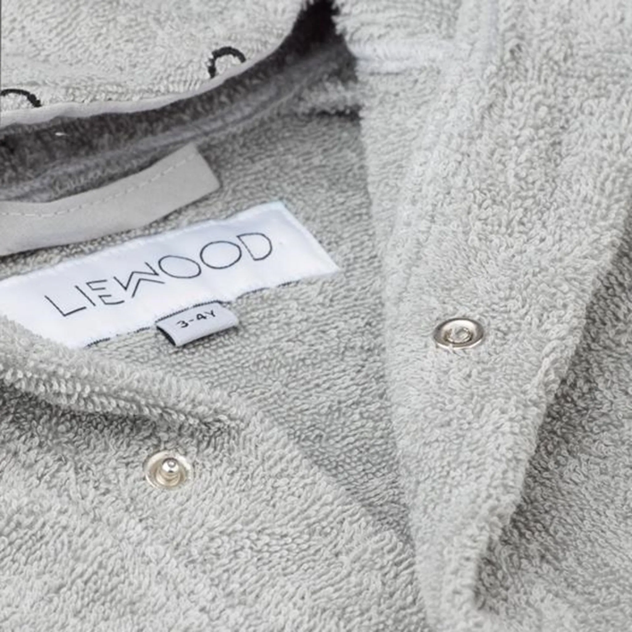 Liewood Lily Bathrobe Hippo Dove Blue Comfort Ready