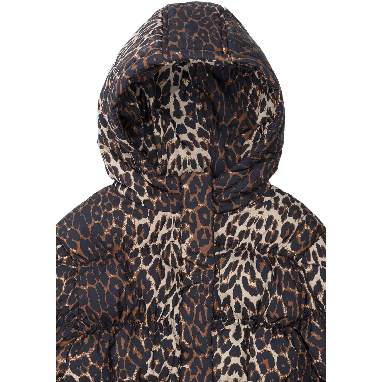 Ventilated Back Heat Retention Technology The New Leopard AOP TNPuffa Jacket