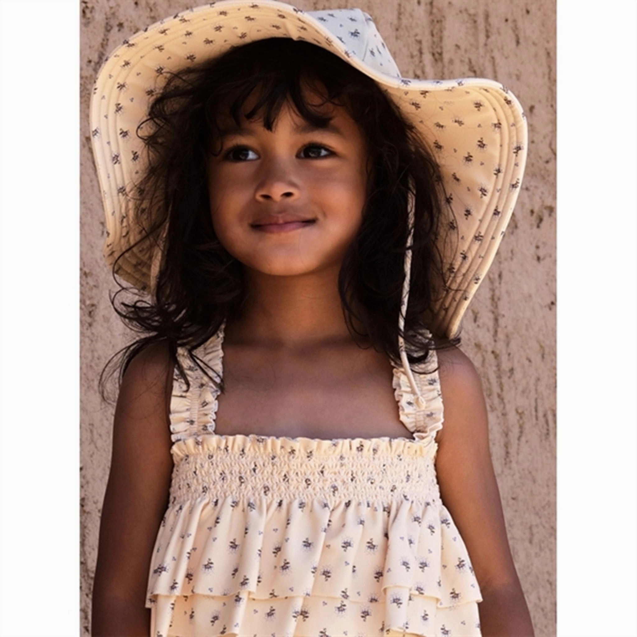 Konges Sl?jd Point Bleu Baie Swimsuit Neutral-Tones Backless-Option