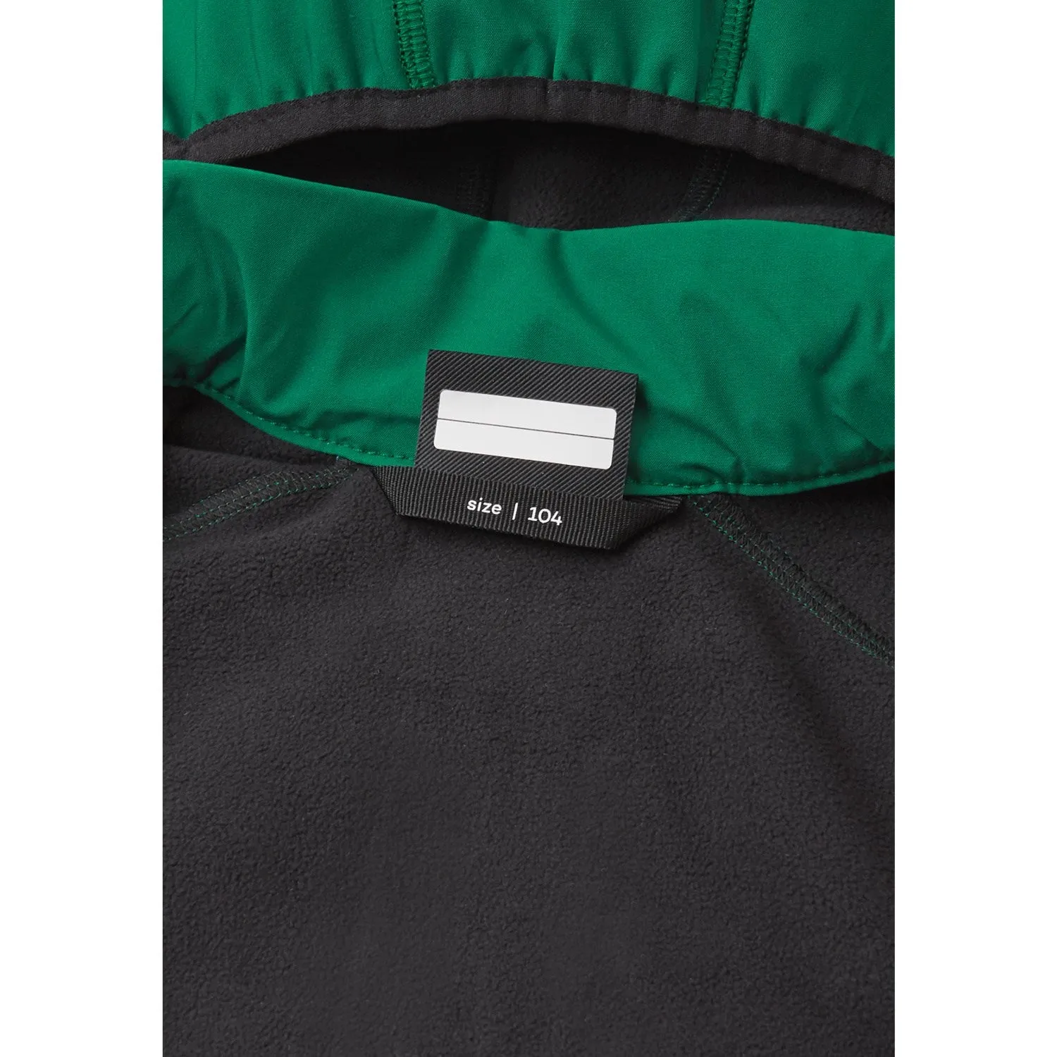 Reima Deeper Green Softshell jacket Vantti Deeper Green Adjustable Drawstrings Assignment
