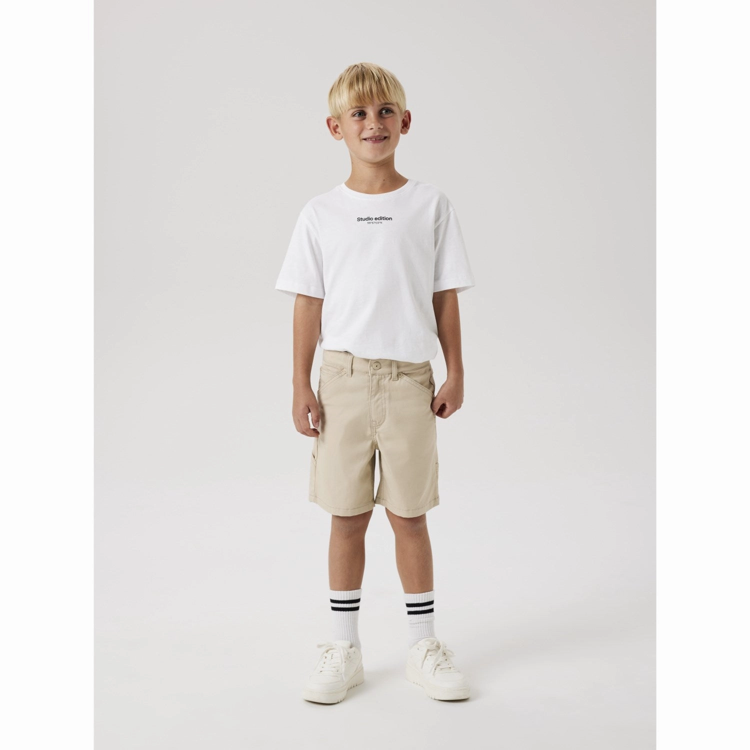 No Slip Waistband Name It Peyote Ryan Twill Shorts Noos