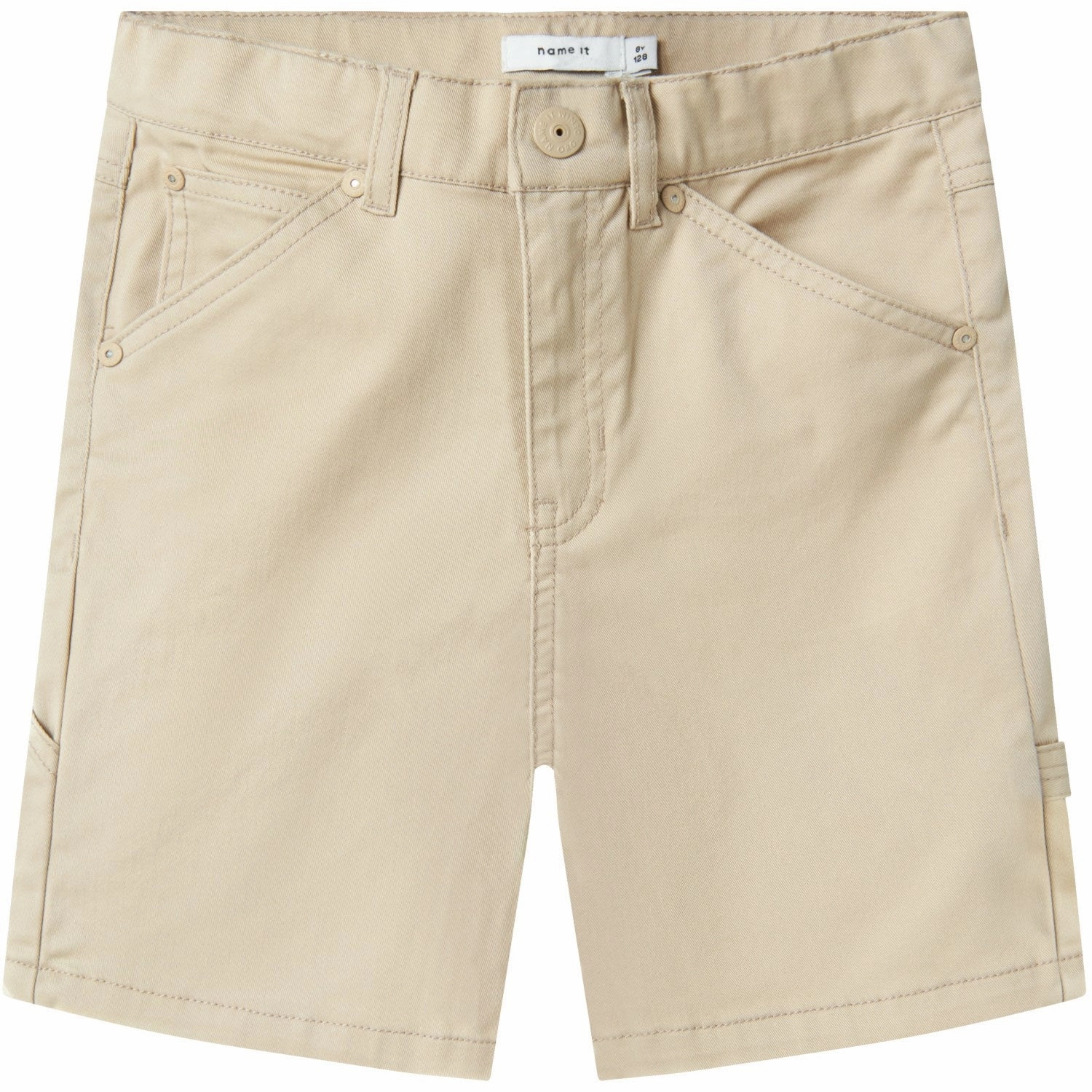 Name It Peyote Ryan Twill Shorts Noos Noise Free Operation Design Dual Zone Ventilation