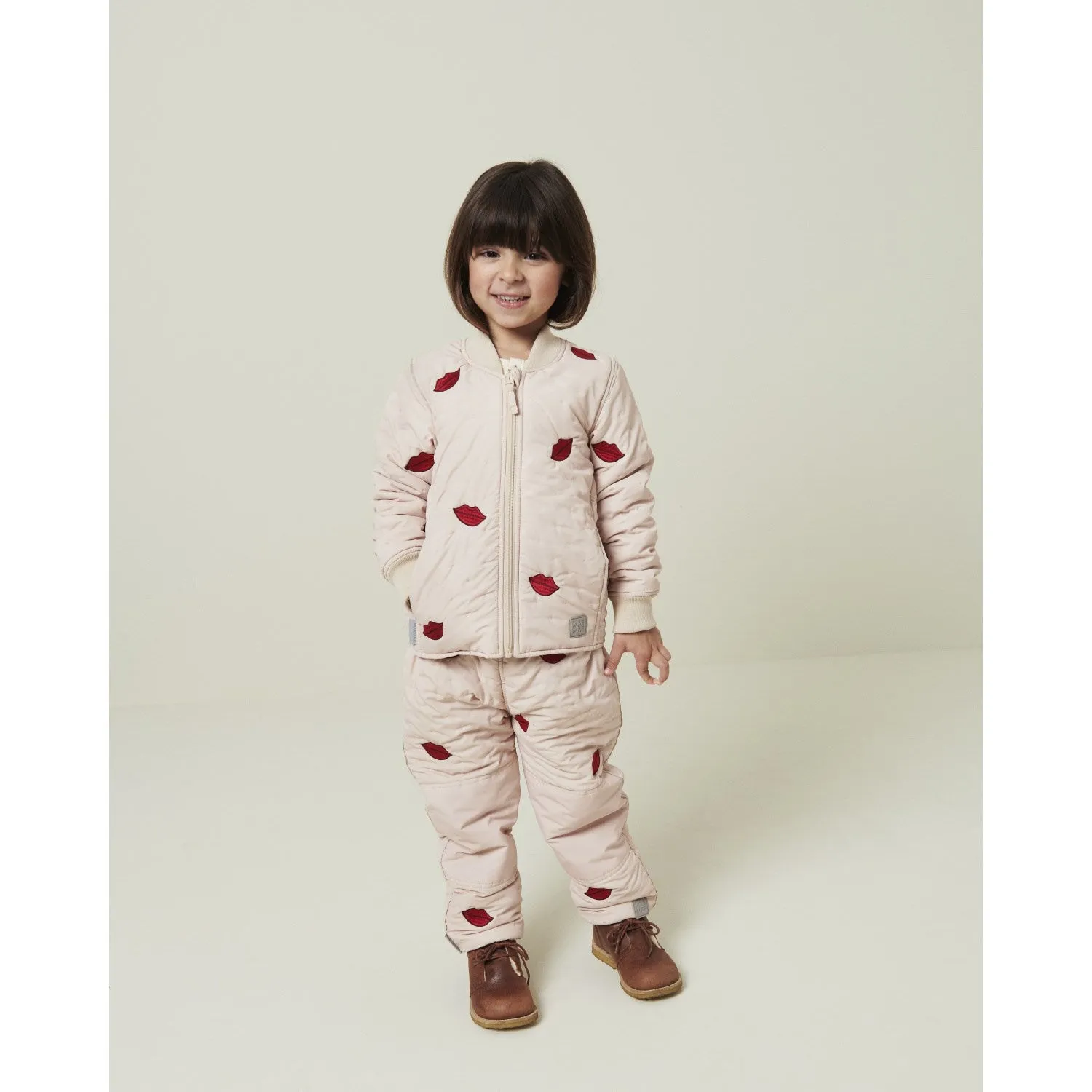 MarMar Thermo Kiss Embroidery Orry Jacket Outerwear Piped-Edge Non-Iron