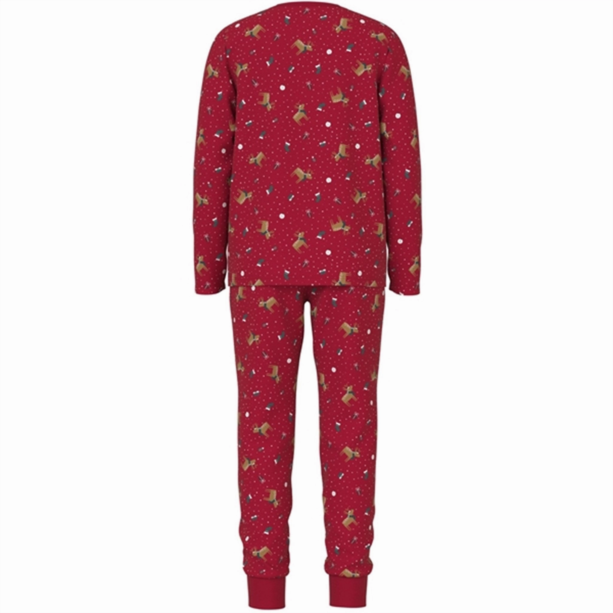 Smooth Finish Name it Jester Red Vismas Pajamas