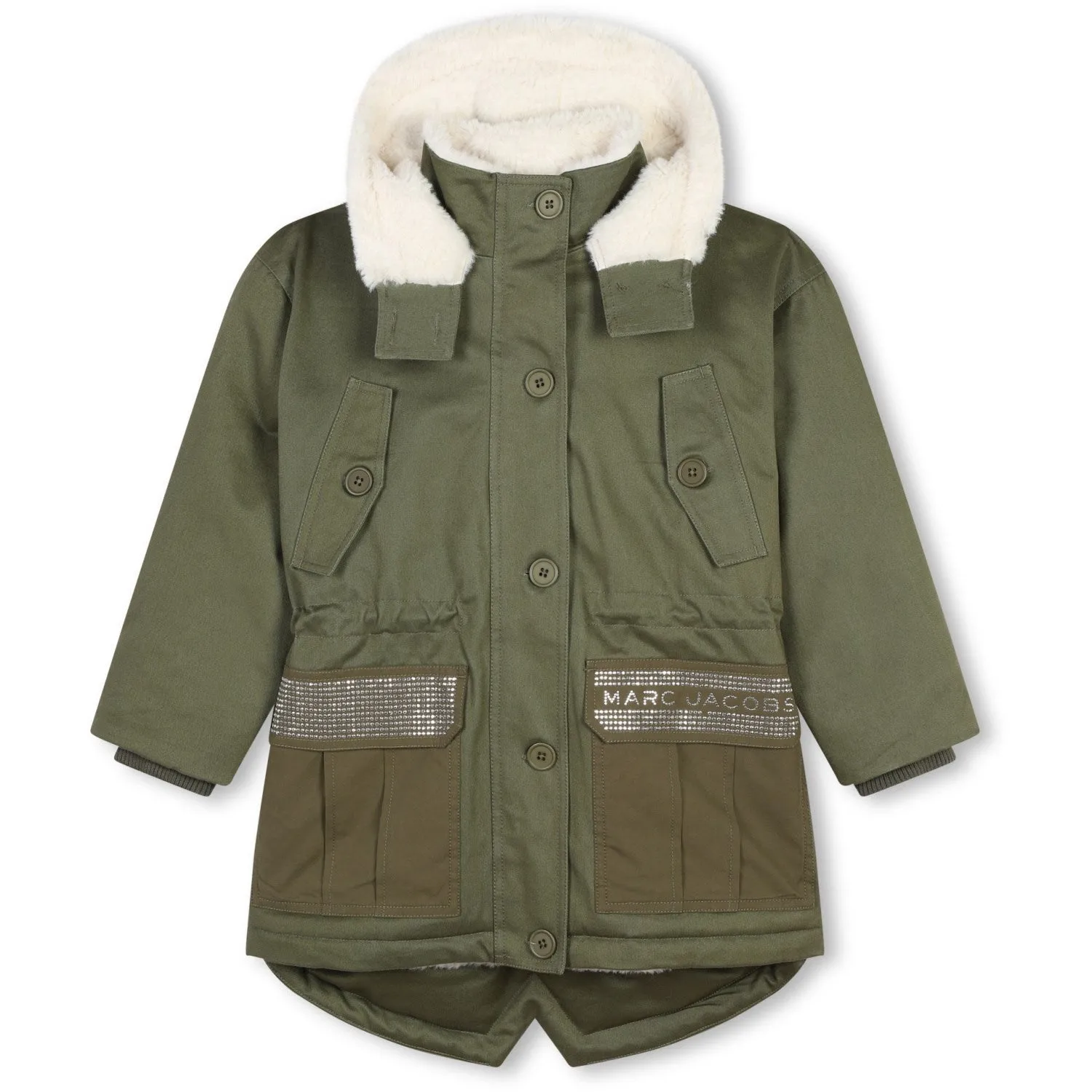 Marc Jacobs Winter Moss Hooded Parka Attitude