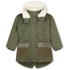 Marc Jacobs Winter Moss Hooded Parka Attitude