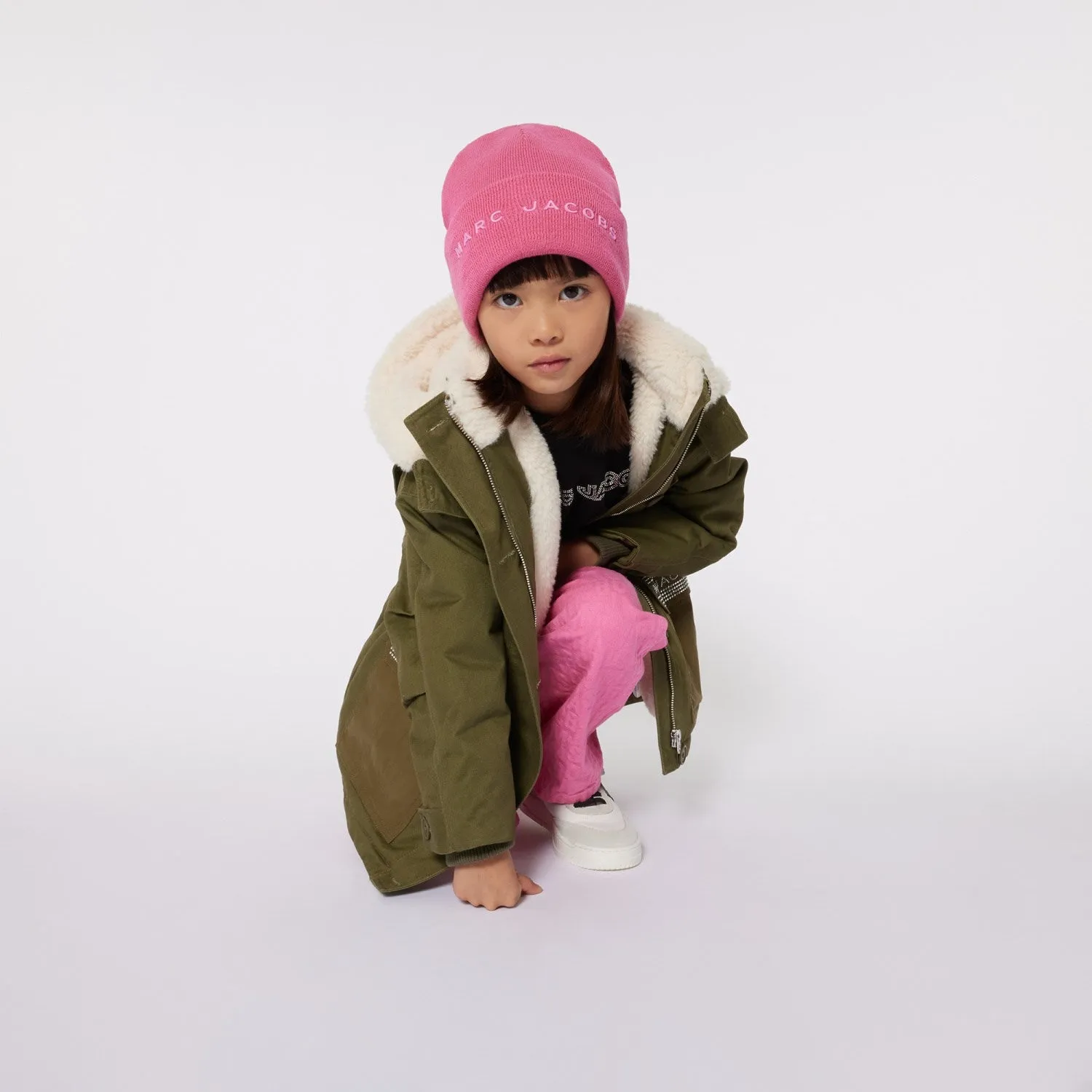 Marc Jacobs Winter Moss Hooded Parka Stylish-design Smart Layer