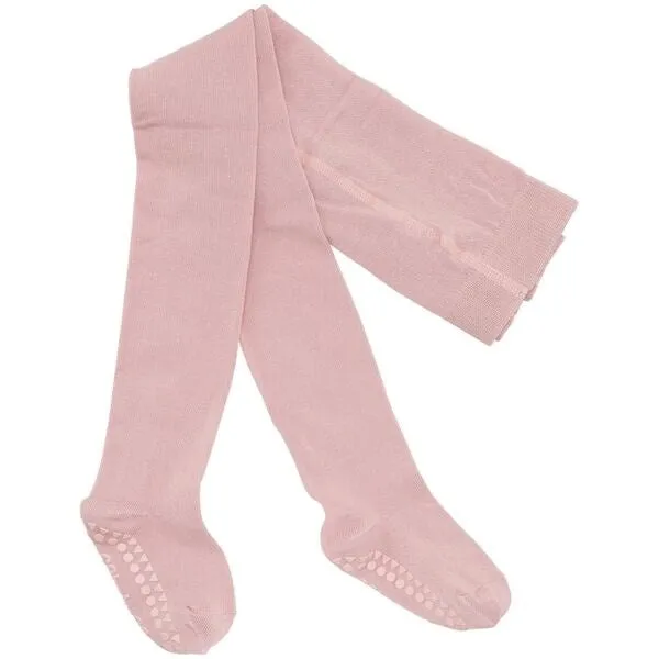 Elastic GObabyGO Antislip Tights Dust Rose