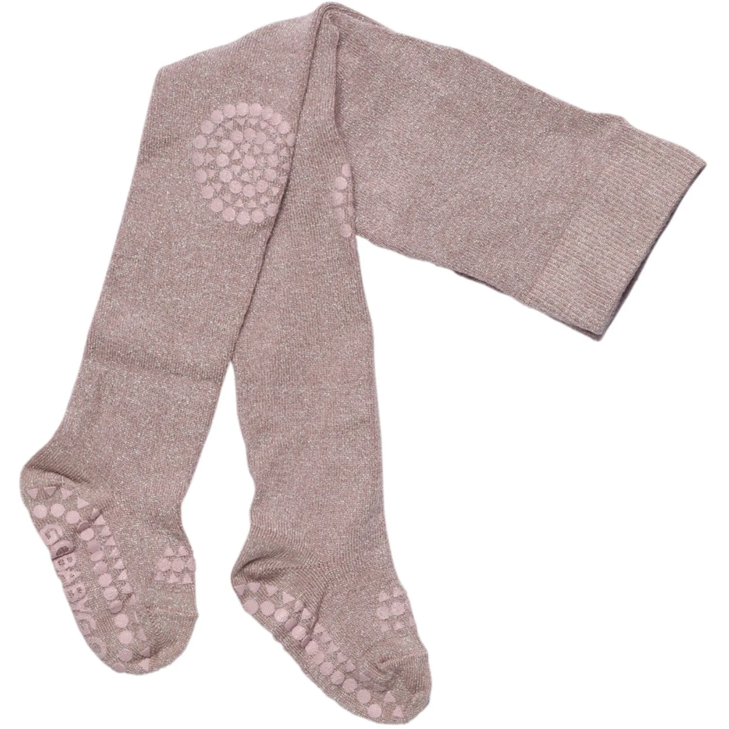 anniversary Wool Gobabygo Lavender Glitter (Lilac Shadow) Crawling Tights Glitter Bamboo