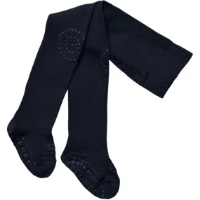 Anti-pilling-feature-quality Synthetic Gobabygo Navy Blue Bamboo Crawling Tights