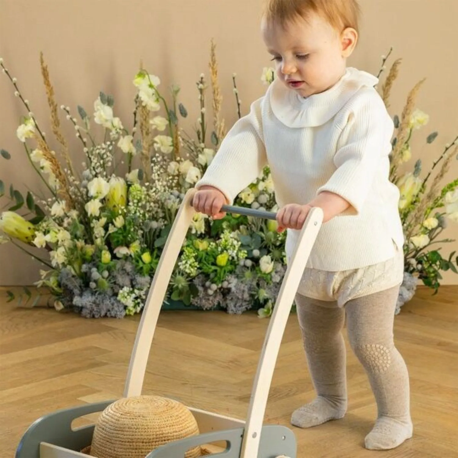 Washable Breathable Performance Gobabygo Sand Crawling Tights Organic Cotton