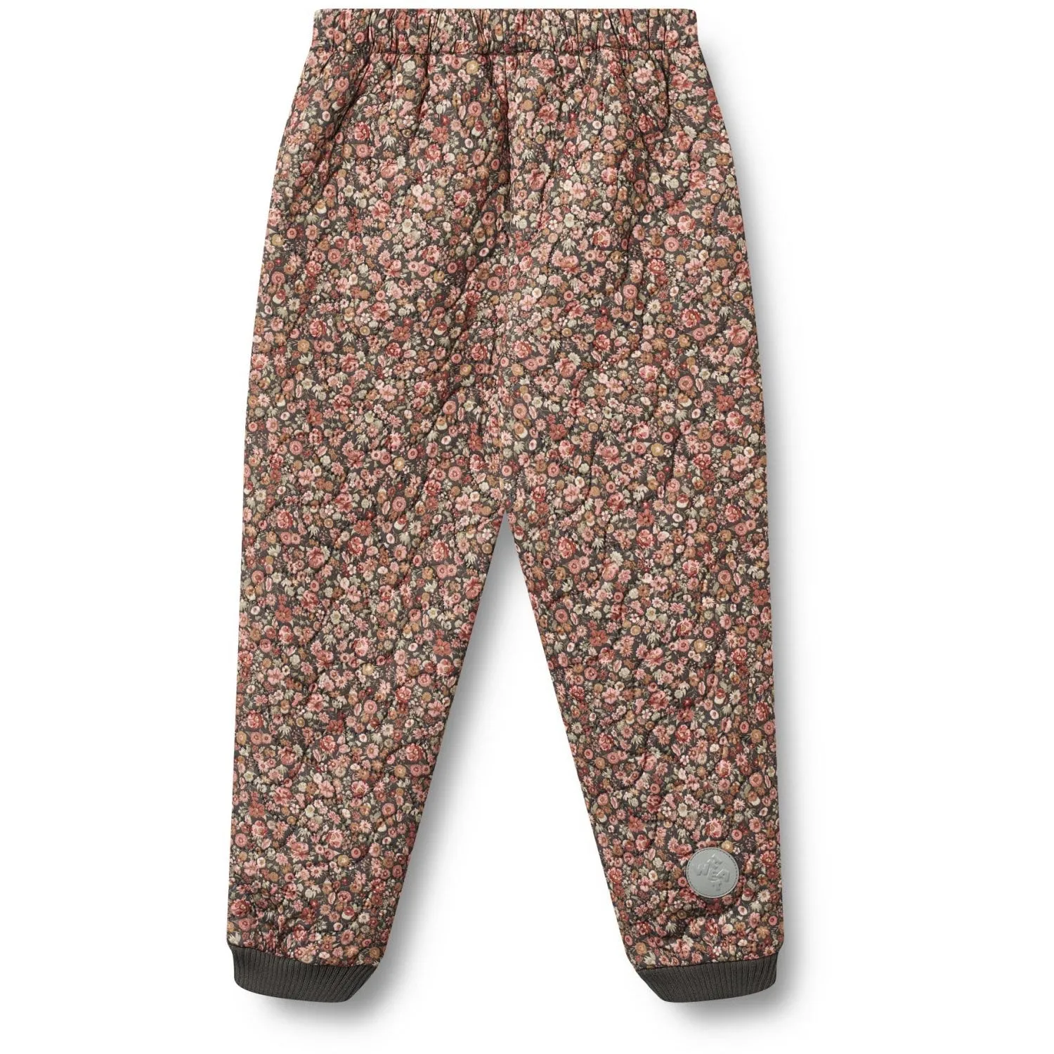 Relaxed-fit Asymmetric-Hem Wheat Raven Wild Flowers Thermo Pants Alex