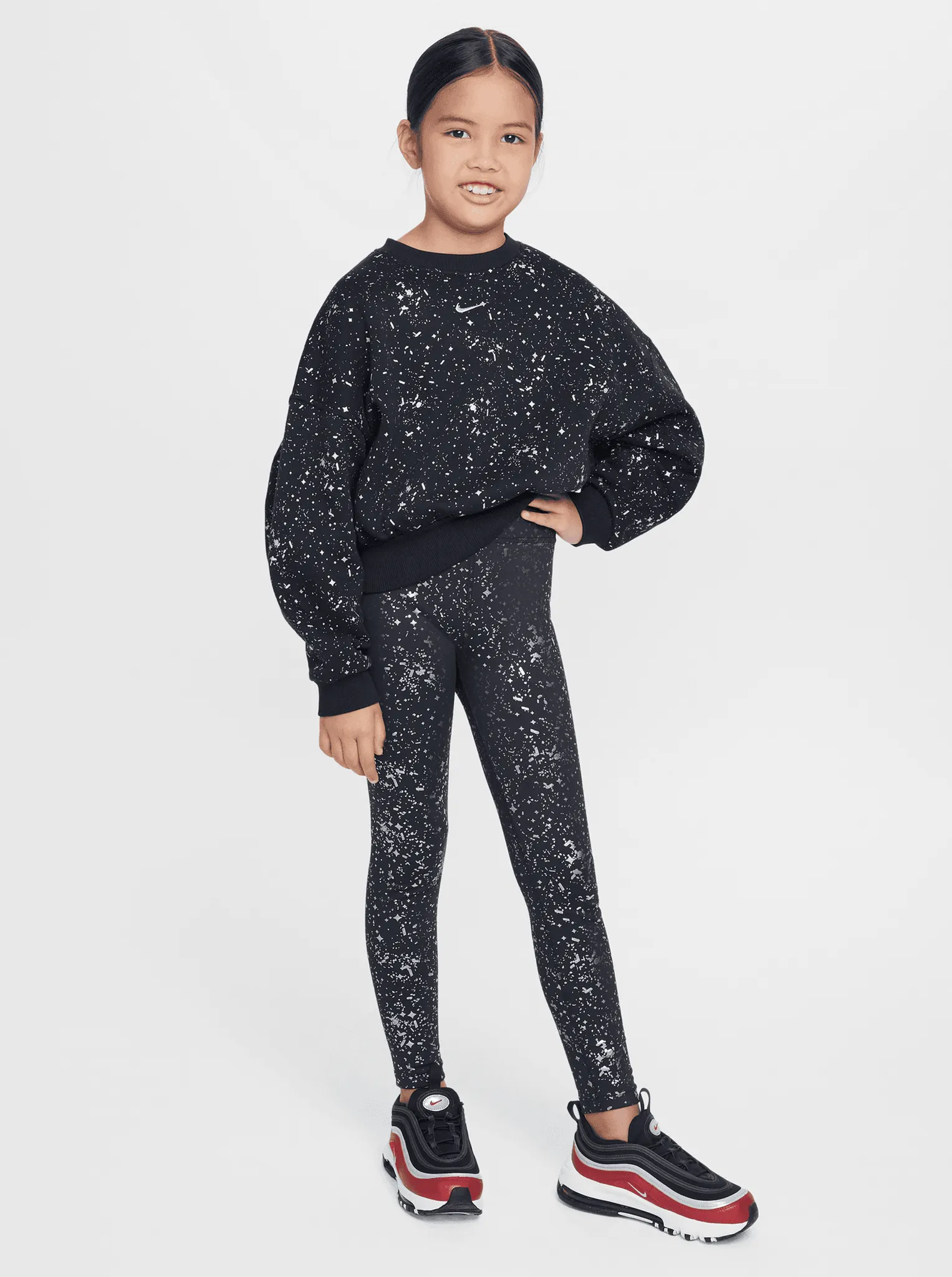 Performance Wear Sportswear Club Fleece Crew-Neck Sweatshirt Youth