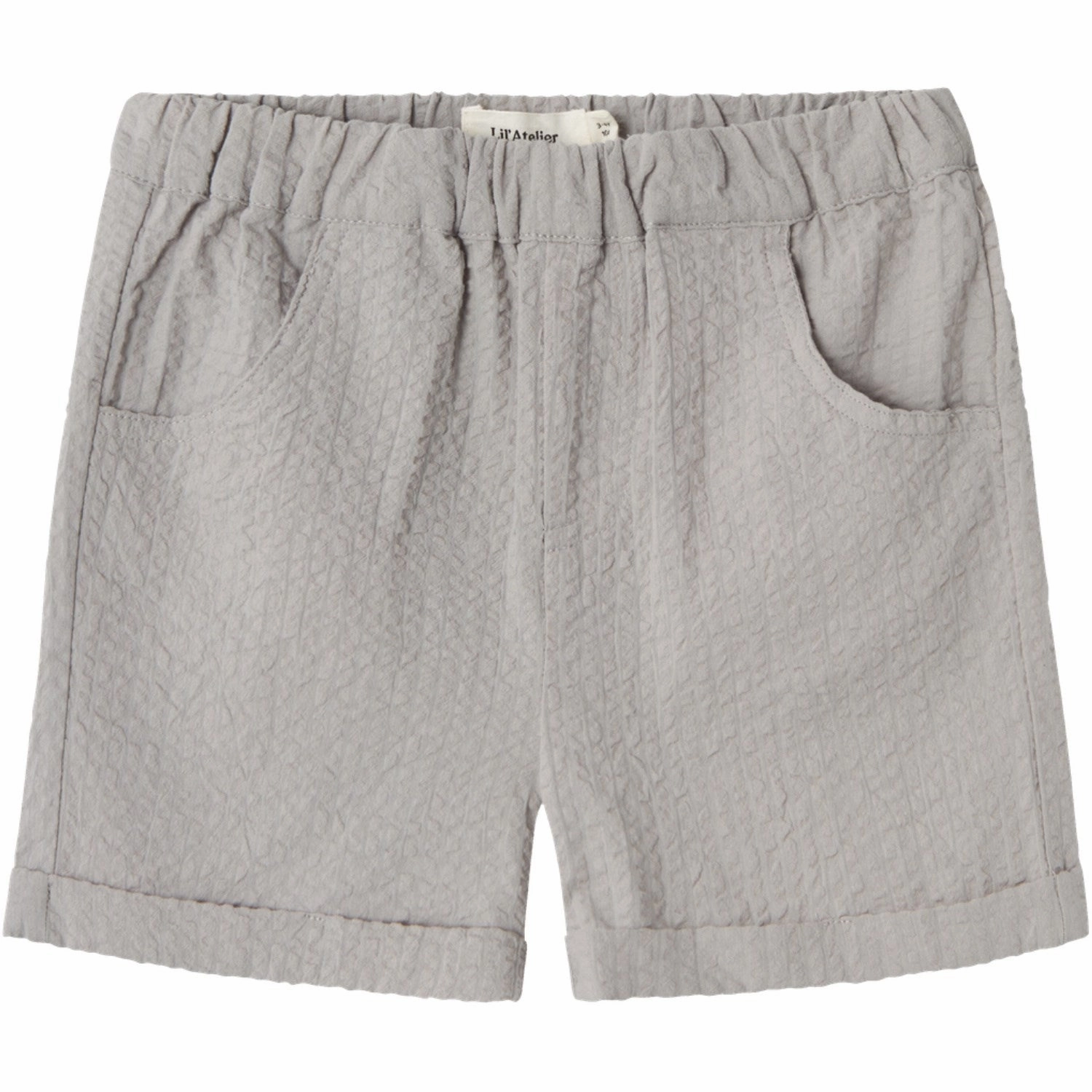 Lil'Atelier Limestone Homan Loose Shorts Sun Protection High-End Option