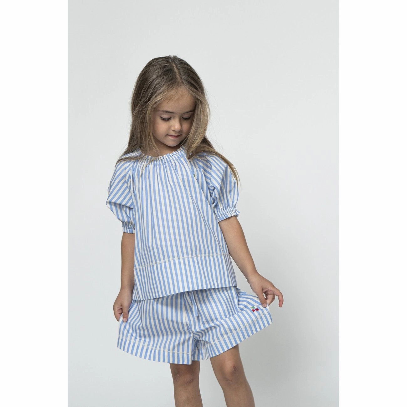 Daytime Style polo shirt Sofie Schnoor Blue Shorts