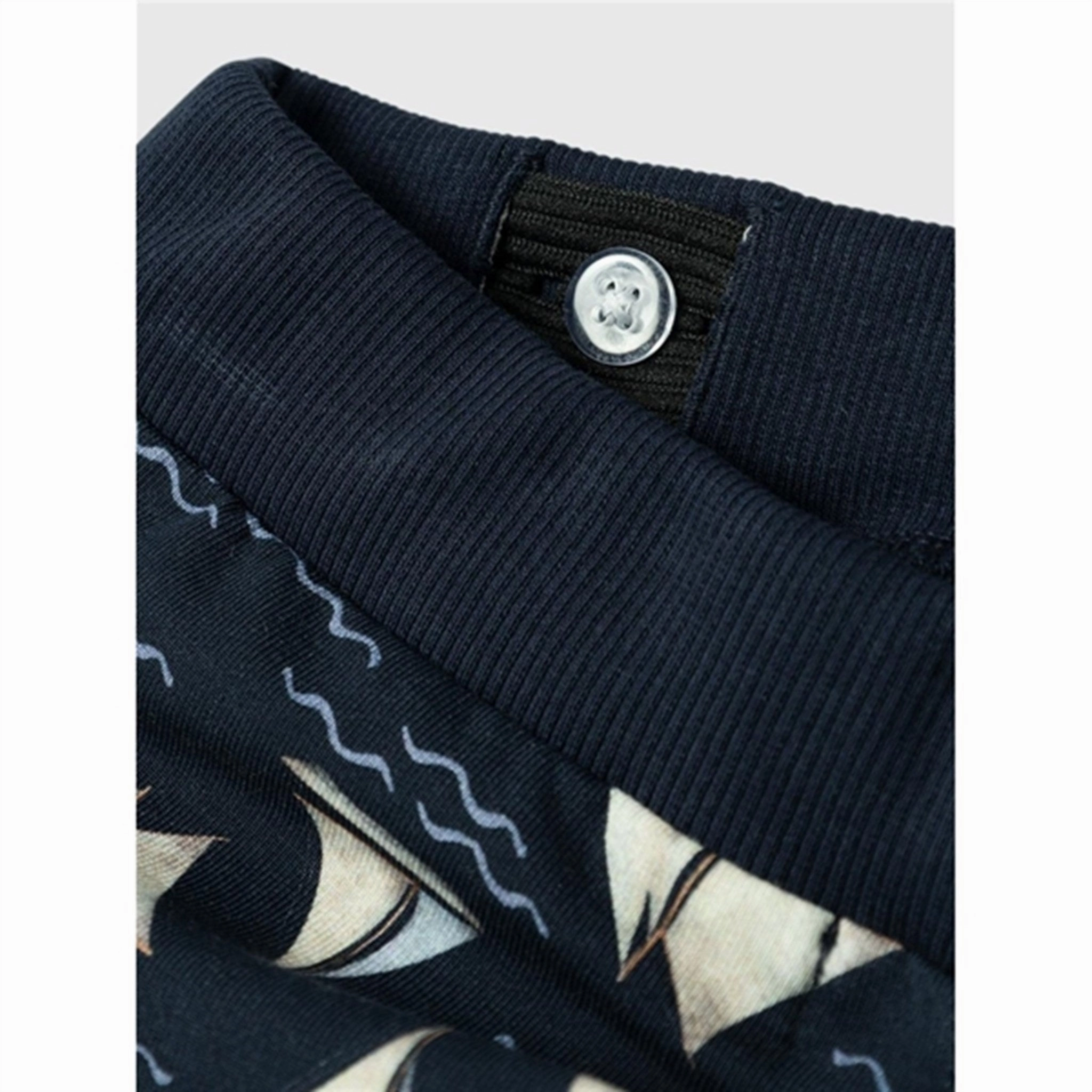 Anti-bacterial Name it Dark Sapphire Falk Sweat Shorts